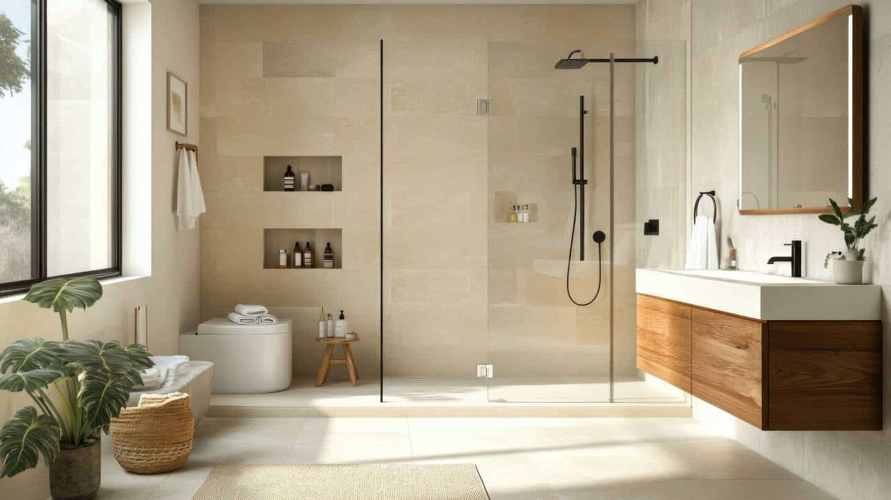 Salle de bain lumineuse grâce à des astuces pour avoir une salle de bain lumineuse
